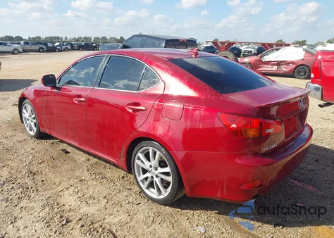 2007 Lexus Is 250 from USA, damaged, VIN JTHBK262372041856